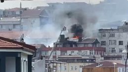Bağcılar’da Apartman Yangını Meydana Geldi
