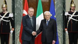 Cumhurbaşkanı Erdoğan, İtalya Cumhurbaşkanı Sergio Mattarella ile görüştü