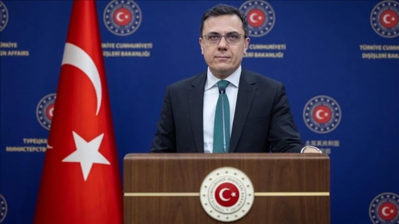 Dışişleri Bakanlığı Sözcüsü Keçeli’den İsrail Gazetesindeki İddialara Yalanlama