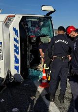 Elazığ’da Midibüs Devrildi: 25 Yaralı
