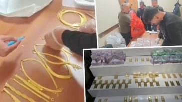 Havalimanında Kilolarca Altın Yakalandı