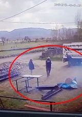 Spiral ile kesmek istedi: Varil bomba gibi patladı!