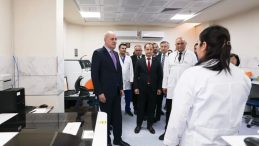 TBMM Başkanı Kurtulmuş, Kırgız-Türk Dostluk Hastanesi’nde tedavi gören hastaları ziyaret etti