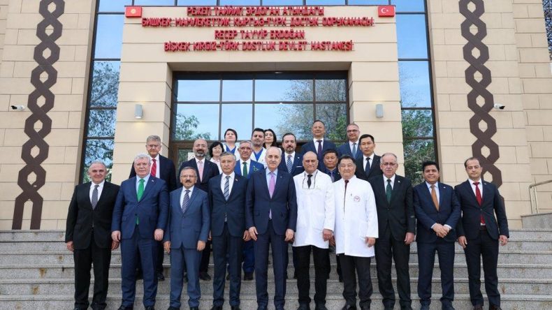 TBMM Başkanı Numan Kurtulmuş, Bişkek’teki Recep Tayyip Erdoğan Kırgız-Türk Dostluk Hastanesi’ni Gezdi