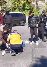 Yasak noktadan döndü: Kurye ağır yaralandı!