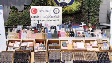 110 Milyon Liralık Parfüm Operasyonu