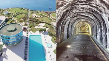 5 Yıldızlı Otelden Plaja Tünel: Falezi Delip Geçtiler