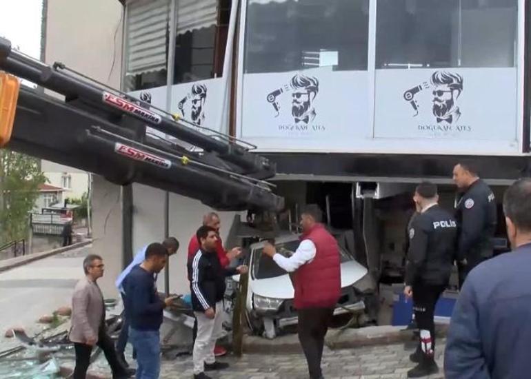 Akkumanda kaza yaşandı