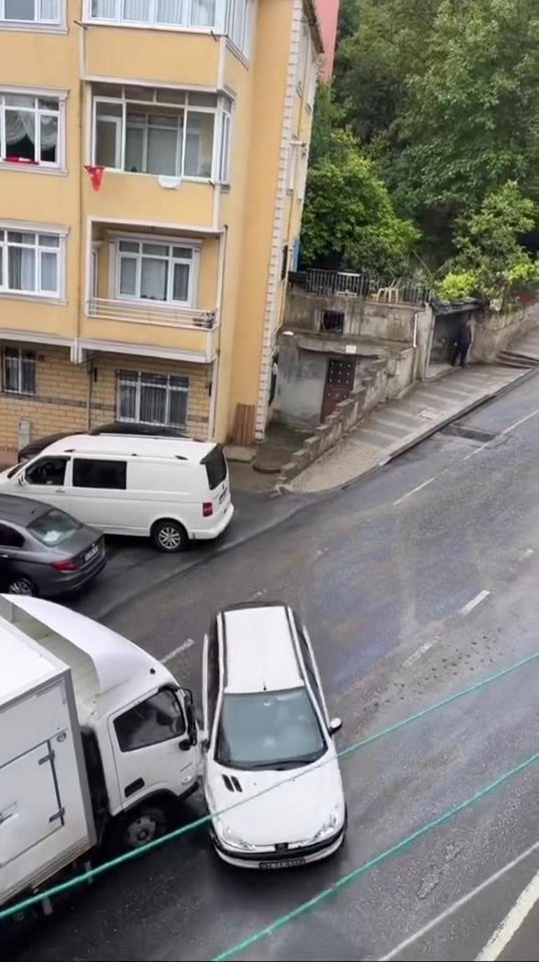 Kaza anı görüntüleri
