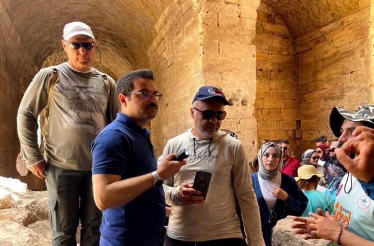 Harran Kaymakamı Harun Reşit Han ile Turist