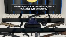 Adana’da 5 Adrese Eş Zamanlı Operasyon: Cephanelik Ortaya Çıktı