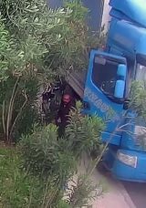 Adana’da TIR hırsızını kırmızı jantlı motosiklet ele verdi