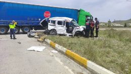 Afyonkarahisar’da Feci Kaza! 1 Ölü, 1 Yaralı