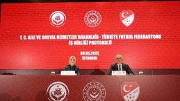 Aile ve Sosyal Hizmetler Bakanlığı ile TFF arasında iş birliği imzalandı!