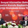Aile ve Sosyal Hizmetler Bakanlığı ile Yükseköğretim Kurulu Başkanlığı arasında iş birliği protokolü imzalandı