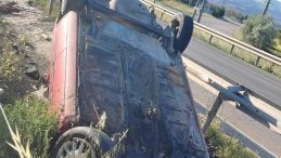 Alkollü Sürücü Kazaya Karıştı, Araç Kullanılamaz Hale Geldi: 4 Yaralı