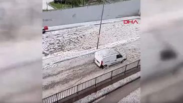 Ankara’da Sağanak ve Dolu Yağışı Etkisini Gösterdi