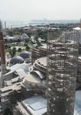 Ayasofya’da Kapsamlı Restorasyon Çalışmaları Devam Ediyor