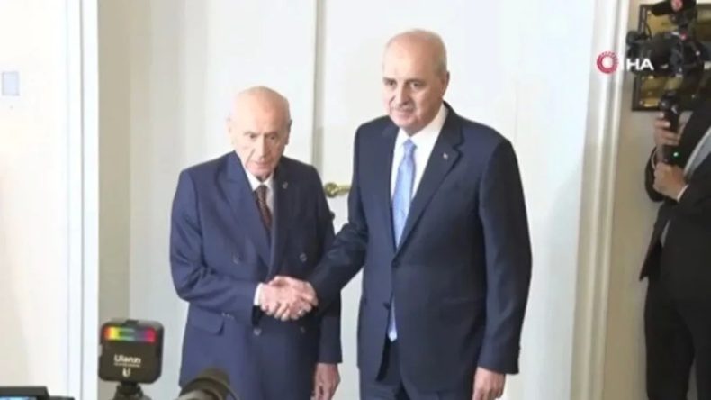 Bahçeli ve Kurtulmuş Arasında Görüşme Gerçekleşiyor
