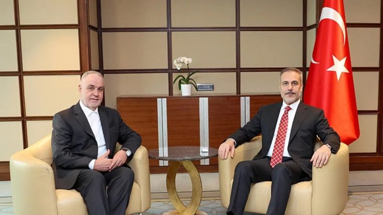Bakan Fidan, Bosna-Hersek İslam Birliği Başkanı ile Bir Araya Geldi