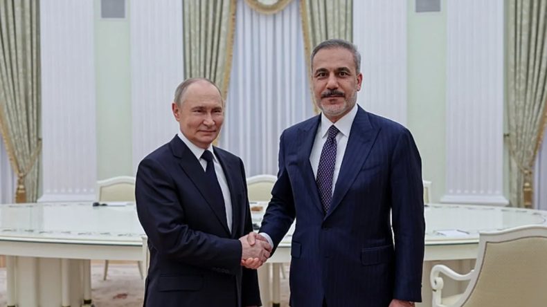 Bakan Fidan, Putin ile Görüşme Gerçekleştirdi!