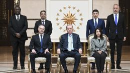 Başkan Erdoğan 5 Ülkenin Büyükelçisini Kabul Etti