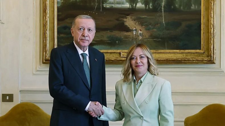 Başkan Erdoğan, İtalya Başbakanı Meloni ile Telefonda Buluştu