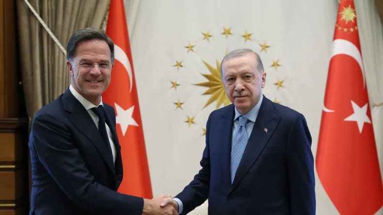 Başkan Erdoğan Rutte’yi Ağırladı