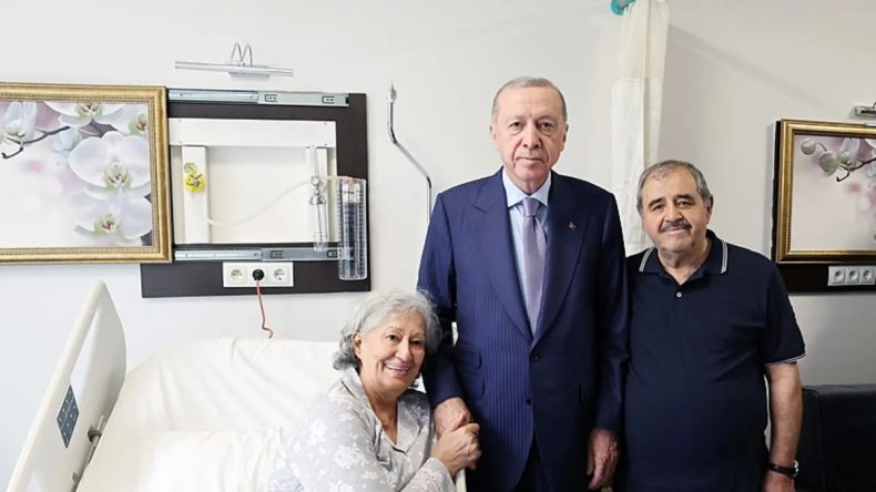 Başkan Erdoğan’dan Hastane Açılışında Hastalara Ziyaret