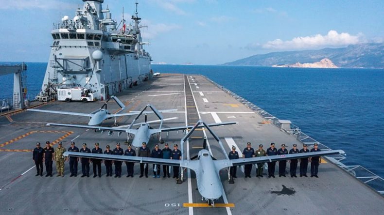 Bayraktar TB3 SİHA’lar DENİZKURDU-2025 Tatbikatı’nda Tam İsabet