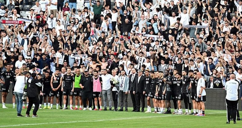Beşiktaş, Hazırlıklarını Taraftara Açık Sürdürdü!