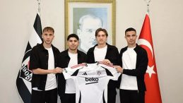 Beşiktaş’tan 4 Genç Futbolcuya Profesyonel Sözleşme