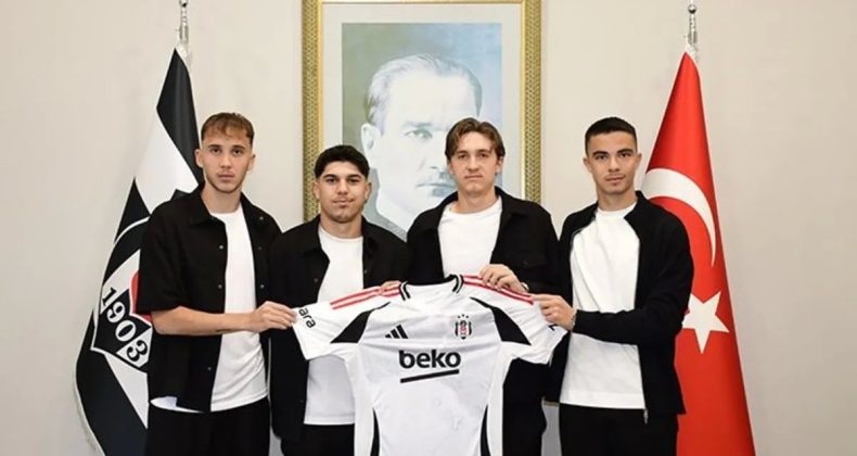 Beşiktaş’tan 4 Genç Futbolcuya Profesyonel Sözleşme