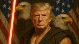 Beyaz Saray’dan ‘Star Wars’ İle İlgili Paylaşım: Trump Bir Savaşçı Olarak Tasvir Edildi