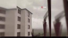 Bingöl’de Fırtına Sonrası Çatı Parçası Çocuğun Üzerine Düştü: O Anlar Güvenlik Kamerasında!