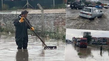 Birçok İl Sağanak Yağışların Etkisi Altında! Sokaklar Göl Haline Geldi