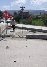 Burdur’da Motosiklet Sürücüsü Hayatını Kaybetti