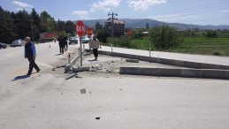 Burdur’da Motosiklet Sürücüsü Hayatını Kaybetti