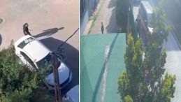 Büyükçekmece’de komşularına dehşeti yaşattı