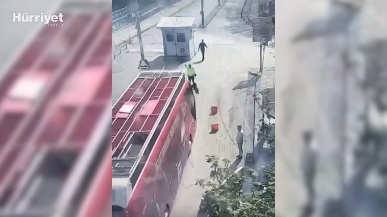 CHP’nin otobüs şoförü serbest bırakıldı: Polisin üzerine otobüs sürmüştü