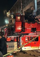 Conta İmalathanesinde Patlama ile Sonuçlanan Yangın Tedirginlik Yarattı