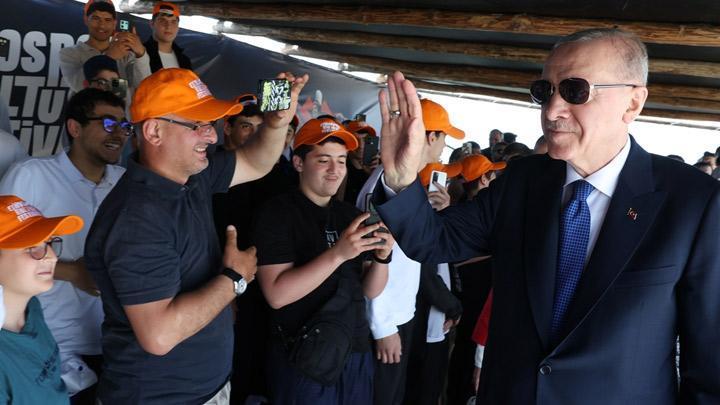 Cumhurbaşkanı Erdoğan, 7. Etnospor Kültür Festivali’ni Ziyaret Etti