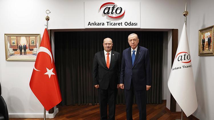 Cumhurbaşkanı Erdoğan’dan ATO’ya Ziyaret