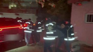 ‘Daltonlar’ Suç Örgütüne Yönelik Operasyon: 16 Gözaltı