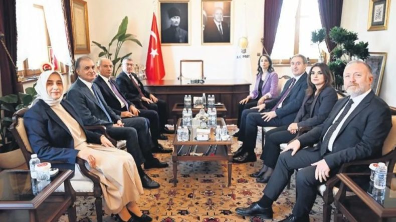 DEM Parti, AK Parti’ye Ziyarette Bulundu: Süreçte Aksama Yok
