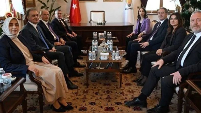 DEM Parti ve AK Parti Heyetinin Üçüncü Görüşmesi Tamamlandı