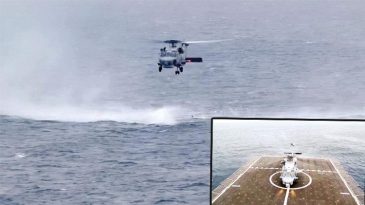 Denize Acil İniş: 4 Personelin Durumu İyi