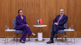 Dışişleri Bakanı Fidan, İsveçli Mevkidaşı ile Görüştü