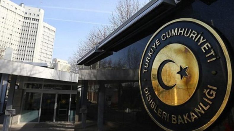 Dışişleri Bakanlığı’ndan İsrail’in Gazze saldırılarına tepki