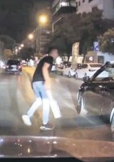 Döner Bıçağı ile Trafik Tartışması